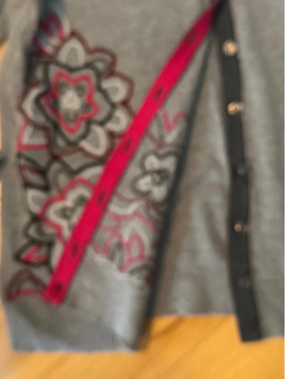 Anthropologie Tabitha Embroidered Cardigan M Lovely! - Picture 6 of 8